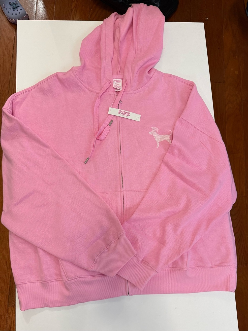 Victoria's Secret Pink Girls' Zip-Up Hoodie Jacket